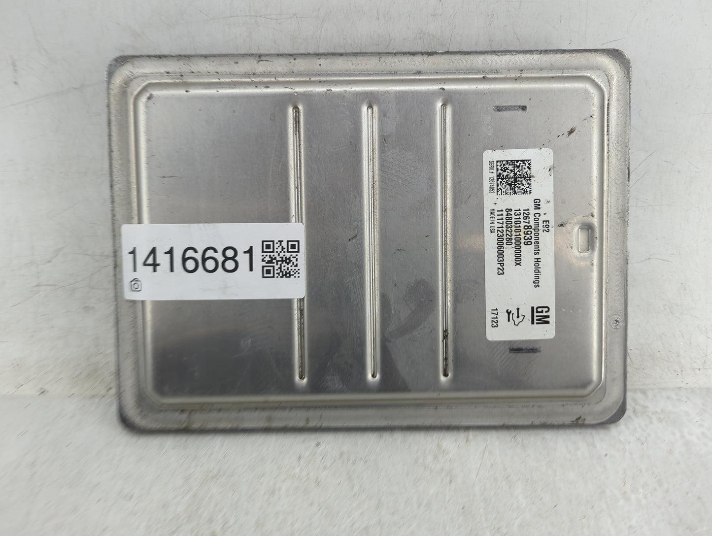 2016-2018 Chevrolet Silverado 1500 PCM Engine Control Computer ECU ECM PCU OEM P/N:12678939 Fits Fits 2016 2017 2018 OEM Use