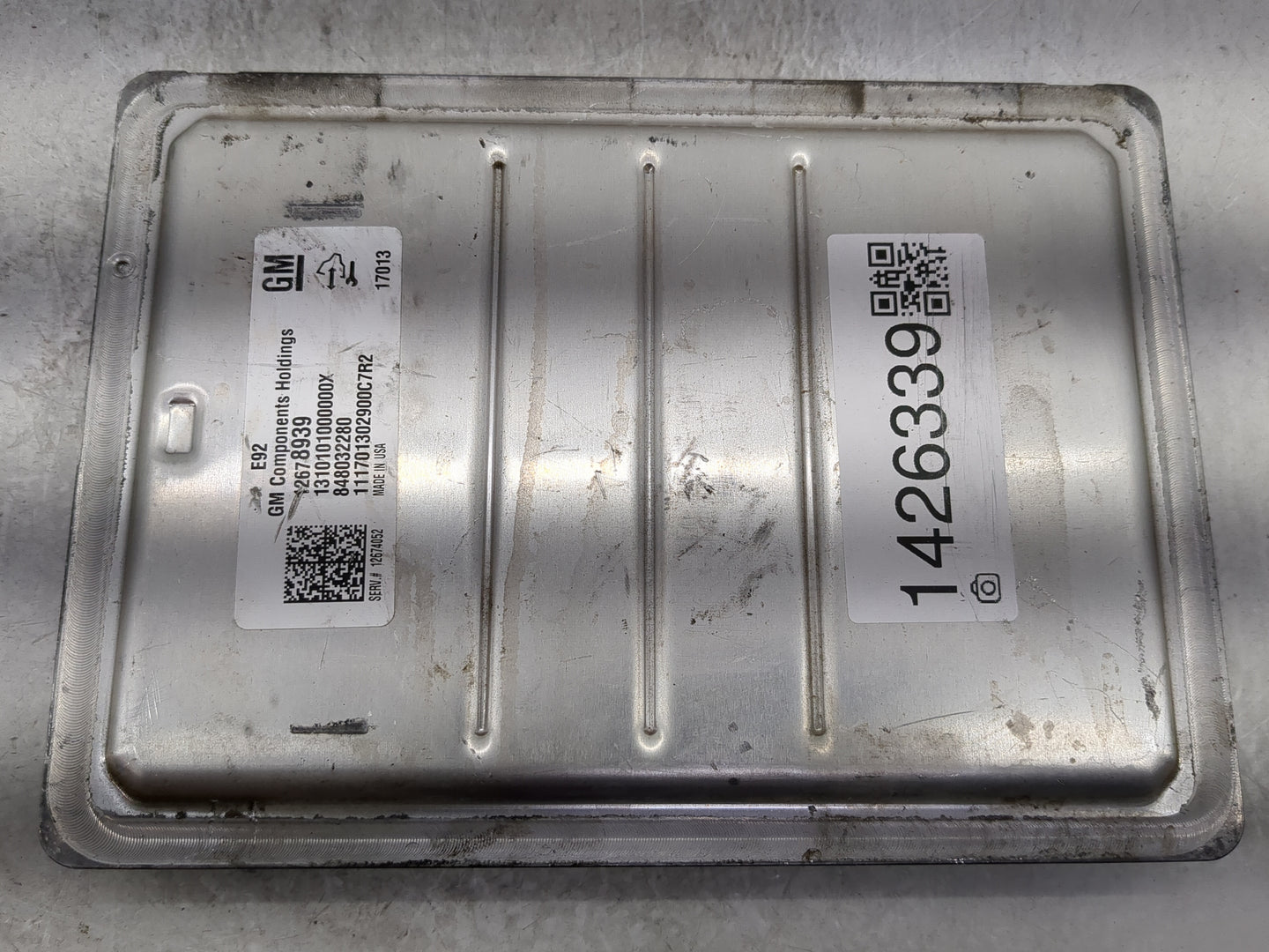2016-2018 Chevrolet Silverado 1500 PCM Engine Control Computer ECU ECM PCU OEM P/N:12678939 Fits Fits 2016 2017 2018 OEM Use