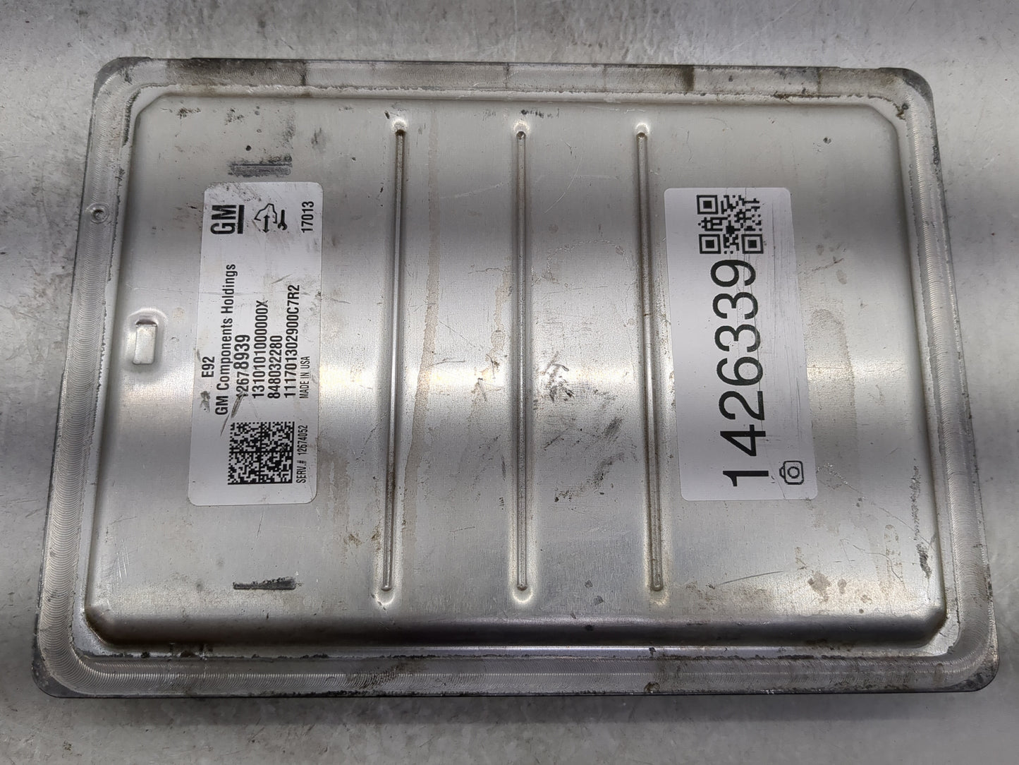 2016-2018 Chevrolet Silverado 1500 PCM Engine Control Computer ECU ECM PCU OEM P/N:12678939 Fits Fits 2016 2017 2018 OEM Use