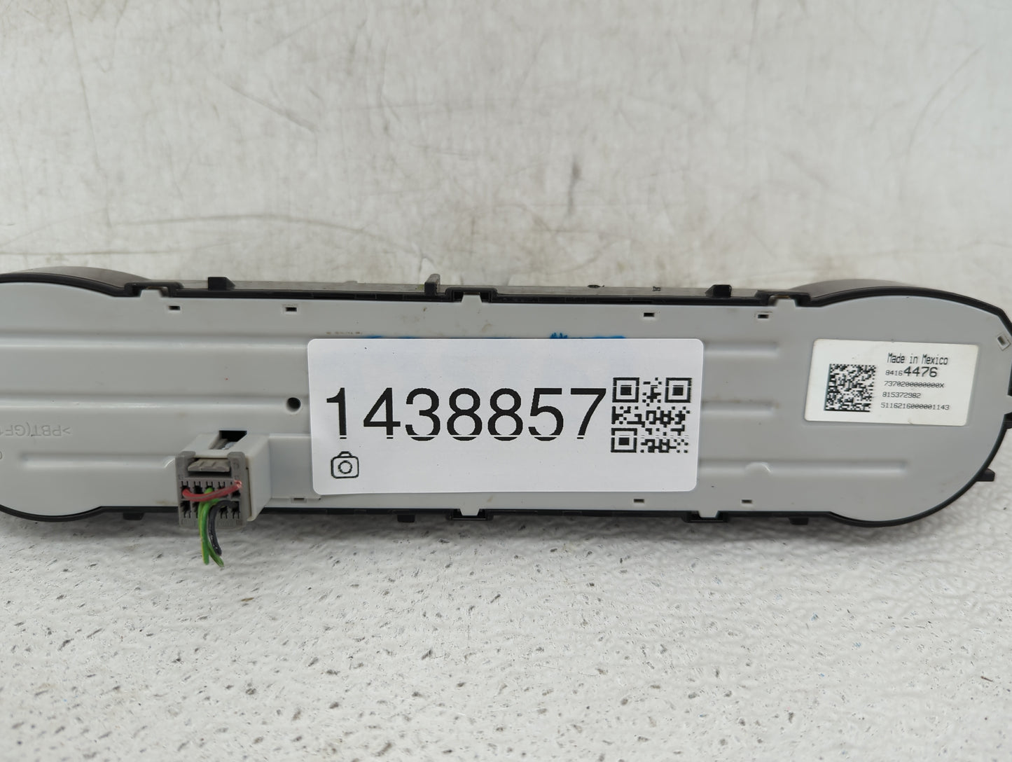 2014-2019 Chevrolet Silverado 1500 Climate Control Module Temperature AC/Heater Replacement P/N:84164476 Fits OEM Used Auto 
