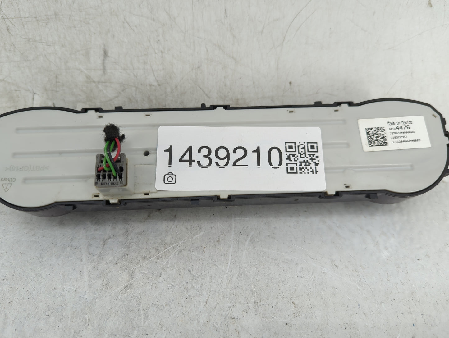 2014-2019 Chevrolet Silverado 1500 Climate Control Module Temperature AC/Heater Replacement P/N:84164476 Fits OEM Used Auto 