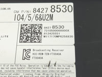 2017-2018 Chevrolet Silverado 1500 Radio AM FM Cd Player Receiver Replacement P/N:84278530 FT0040A Fits Fits 2017 2018 2019 