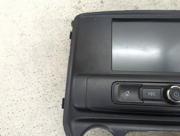 2016-2018 Chevrolet Silverado 1500 Information Radio Display Screen