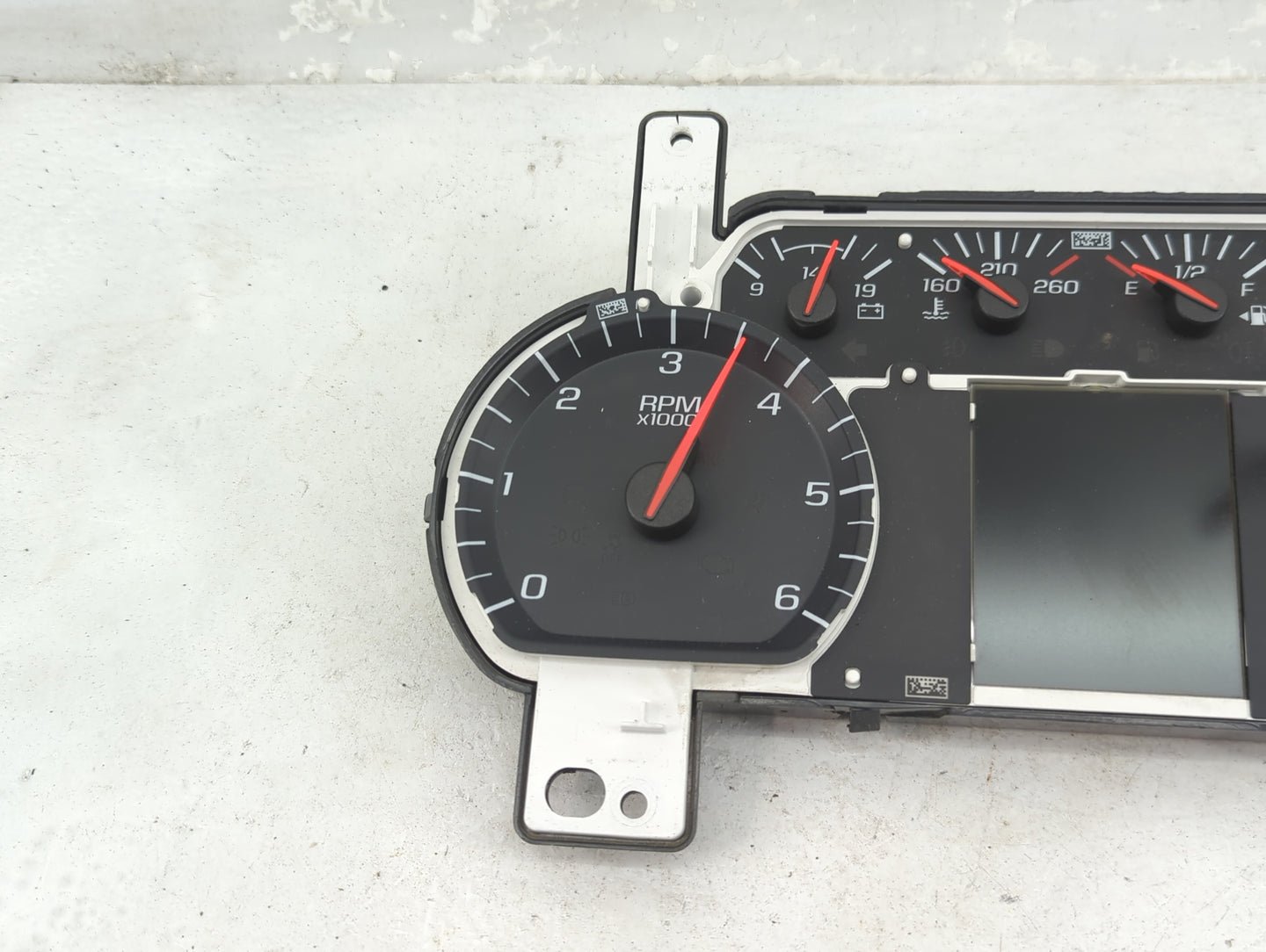 2017 Chevrolet Silverado 1500 Instrument Cluster Speedometer Gauges P/N:84068685 28522242 Fits OEM Used Auto Parts - Oemused