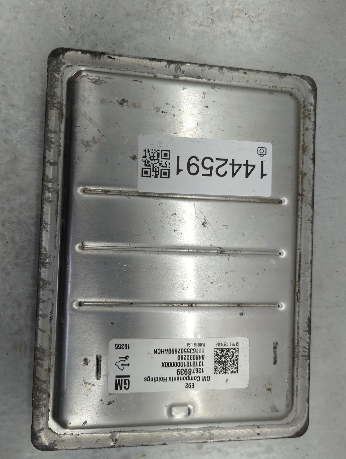 2016-2018 Chevrolet Silverado 1500 PCM Engine Control Computer ECU ECM PCU OEM P/N:12678939 12674032 Fits Fits 2016 2017 201