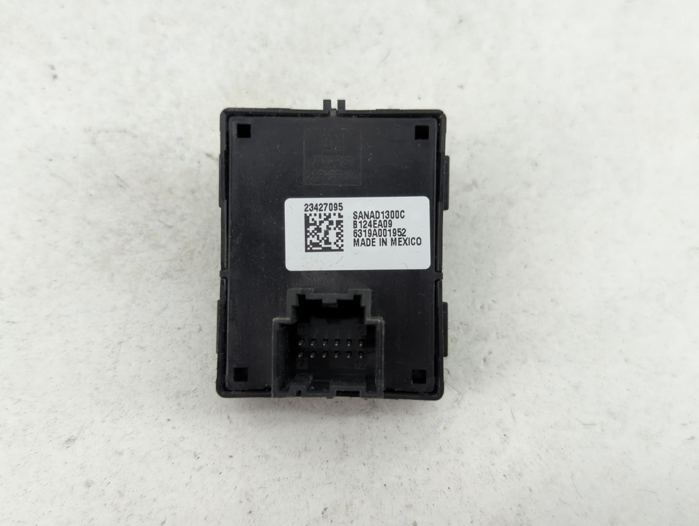 2014-2019 Chevrolet Silverado 1500 Master Power Window Switch Replacement Driver Side Left P/N:23427095 SANAD1300C Fits OEM 