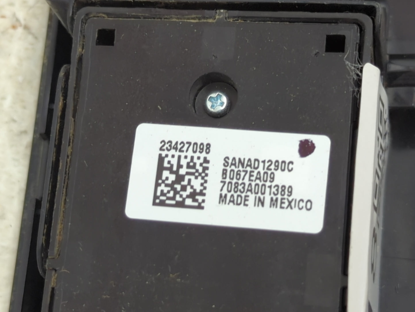 2014-2019 Chevrolet Silverado 1500 Master Power Window Switch Replacement Driver Side Left P/N:23427098 SANAD1290C Fits OEM 