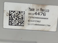 2014-2019 Chevrolet Silverado 1500 Climate Control Module Temperature AC/Heater Replacement P/N:84164476 Fits OEM Used Auto 