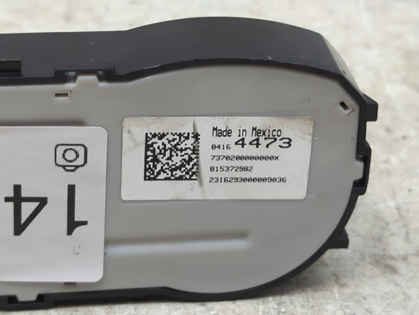 2014-2018 Chevrolet Silverado 1500 Climate Control Module Temperature AC/Heater Replacement P/N:23162930000009036 815372982 