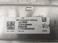 2016-2018 Chevrolet Silverado 1500 PCM Engine Control Computer ECU ECM PCU OEM P/N:12678939 12674052 Fits Fits 2016 2017 201