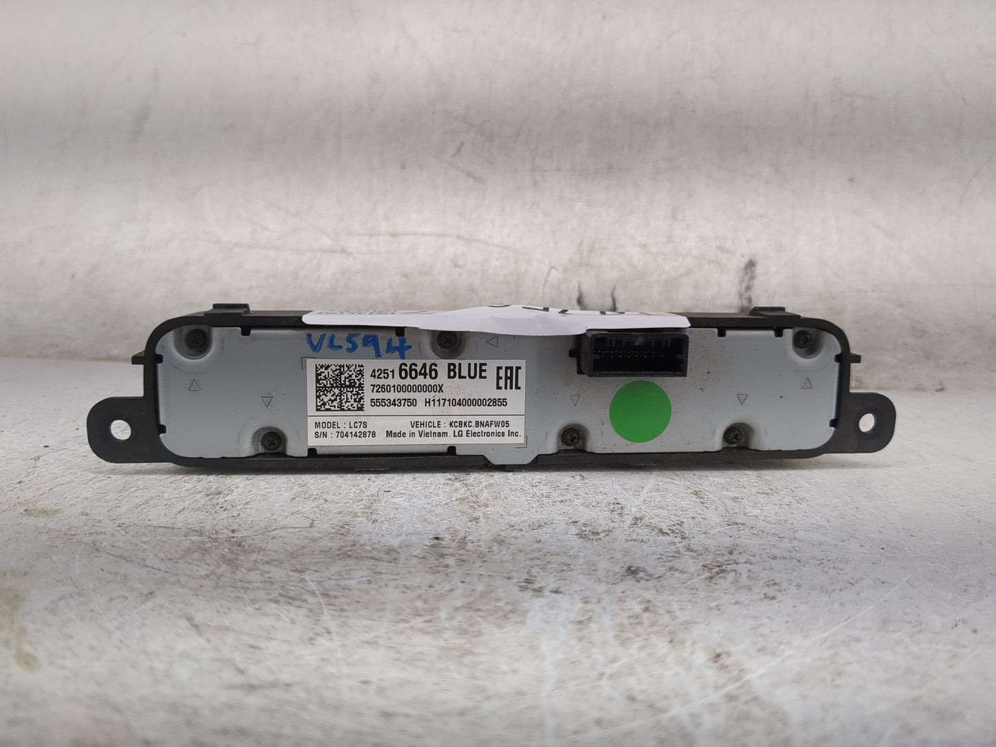 2016-2019 Chevrolet Silverado 1500 Radio Control Panel 1475077 - Oemusedautoparts1.com