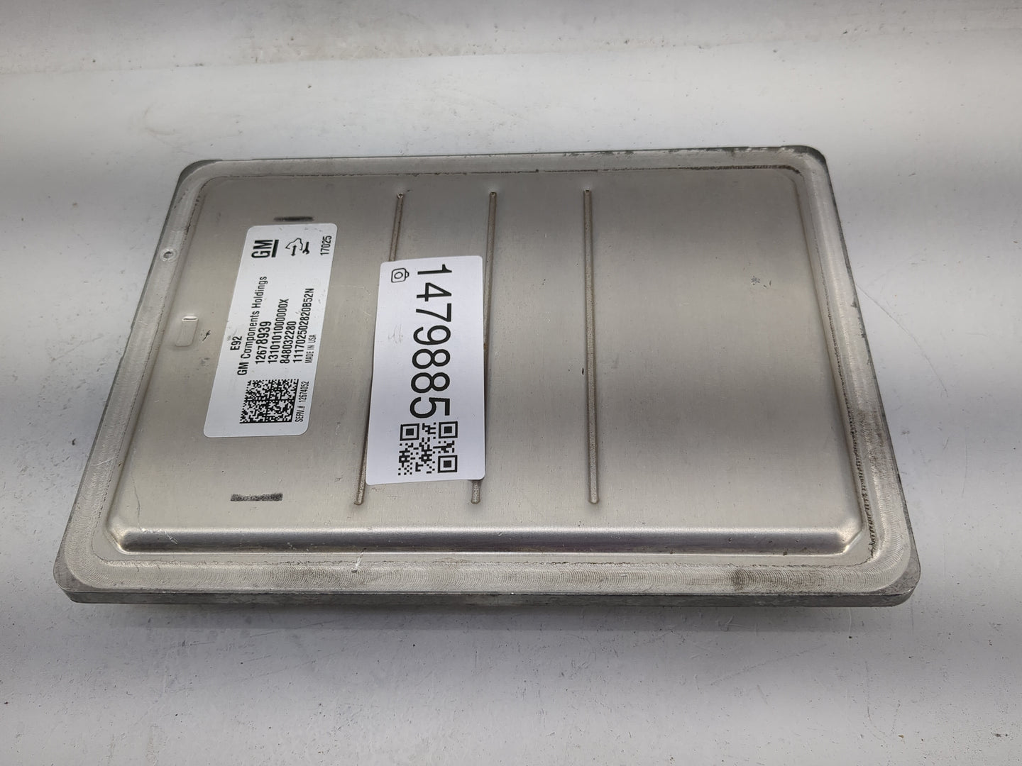 2016-2018 Chevrolet Silverado 1500 PCM Engine Control Computer ECU ECM PCU OEM P/N:12678939 12674052 Fits Fits 2016 2017 201