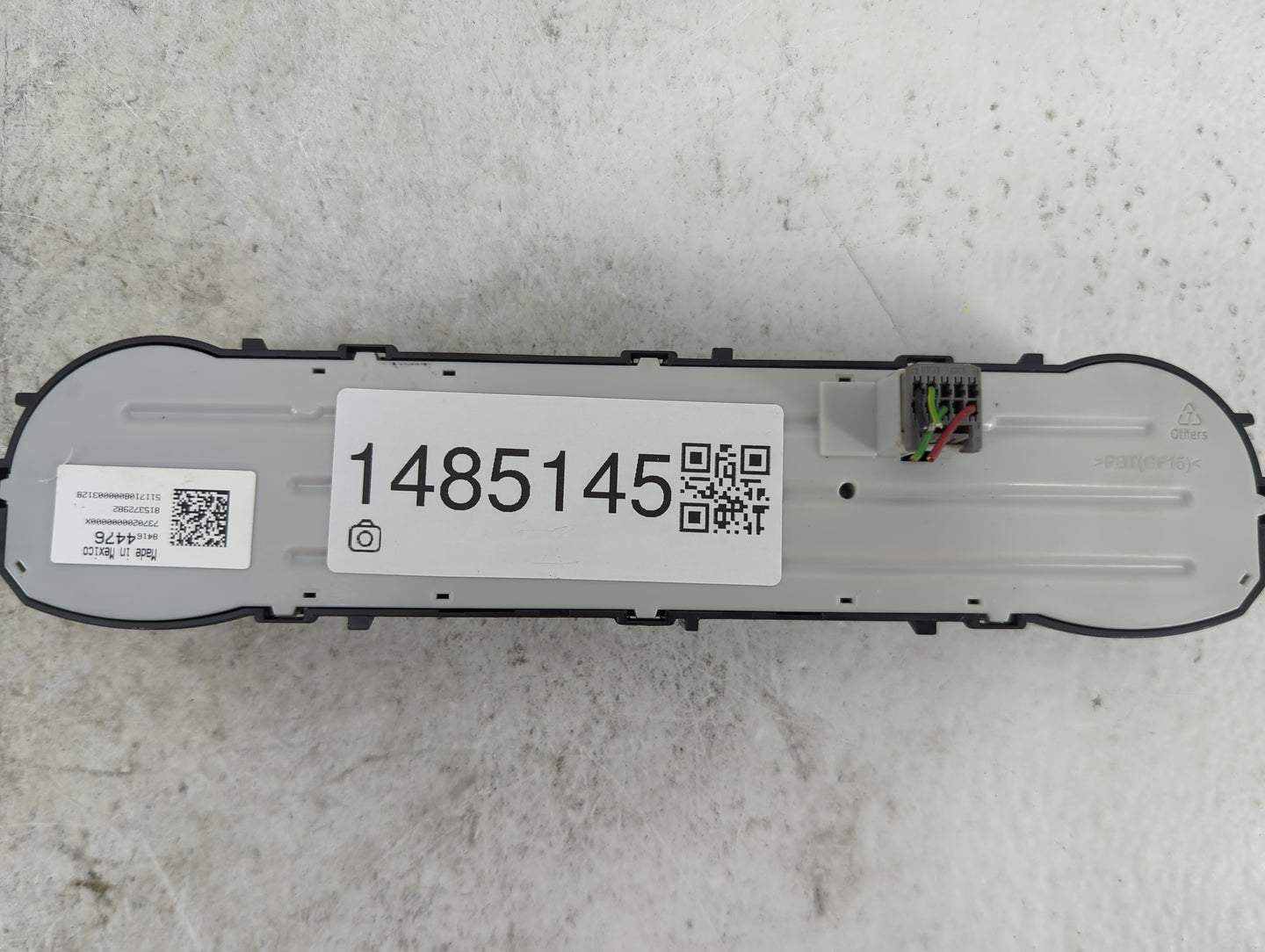 2017-2018 Chevrolet Silverado 1500 Climate Control Module Temperature AC/Heater Replacement P/N:84164476 815372982 Fits OEM 