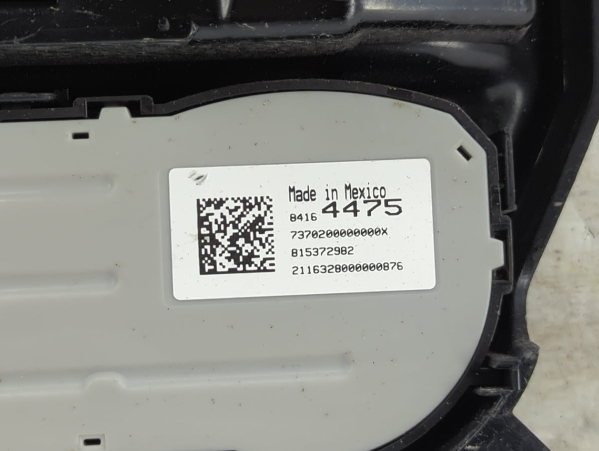 2017 Chevrolet Silverado 1500 Information Radio Display Screen 1504001 - Oemusedautoparts1.com