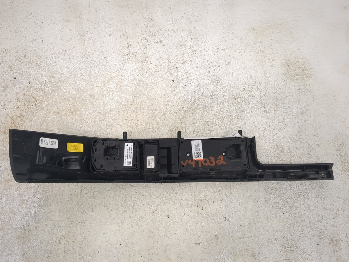 2014-2019 Chevrolet Silverado 1500 Master Power Window Switch Replacement Driver Side Left P/N:23154700 SANAE7831B Fits OEM 