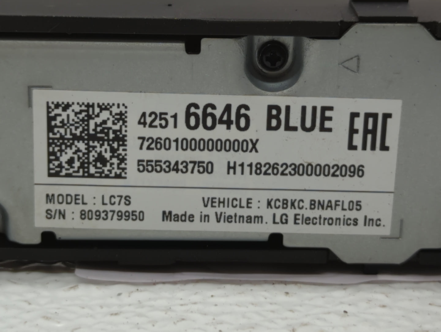 2016-2018 Chevrolet Silverado 1500 Am Fm Cd Player Radio Receiver - Oemusedautoparts1.com