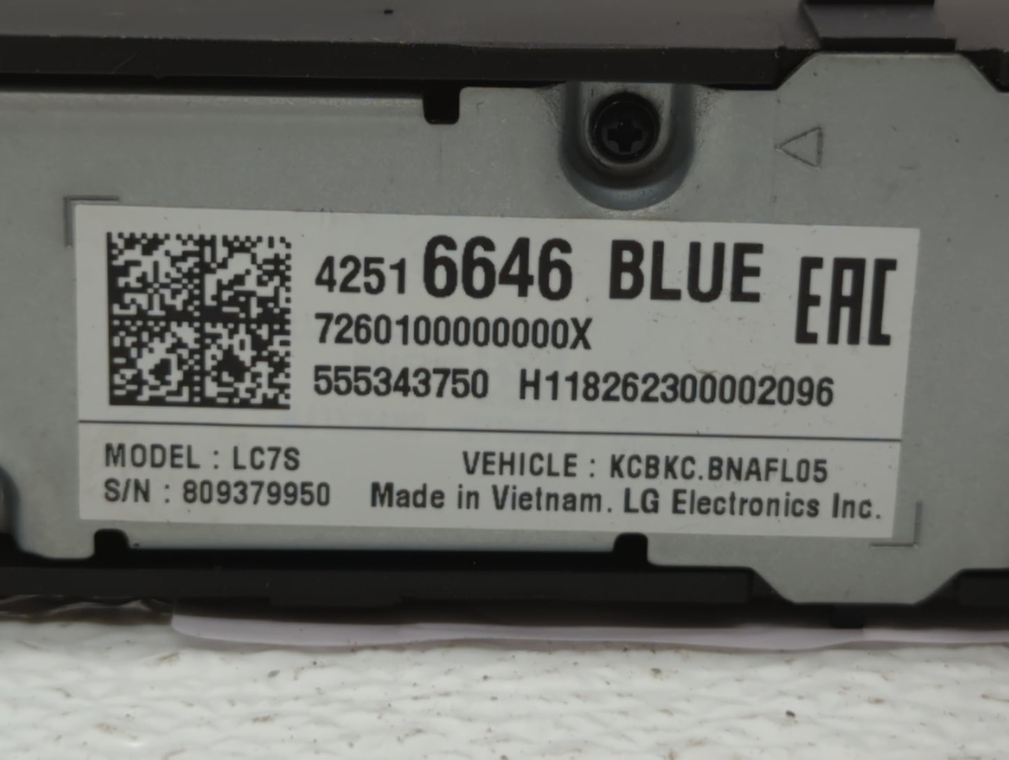 2016-2018 Chevrolet Silverado 1500 Am Fm Cd Player Radio Receiver - Oemusedautoparts1.com