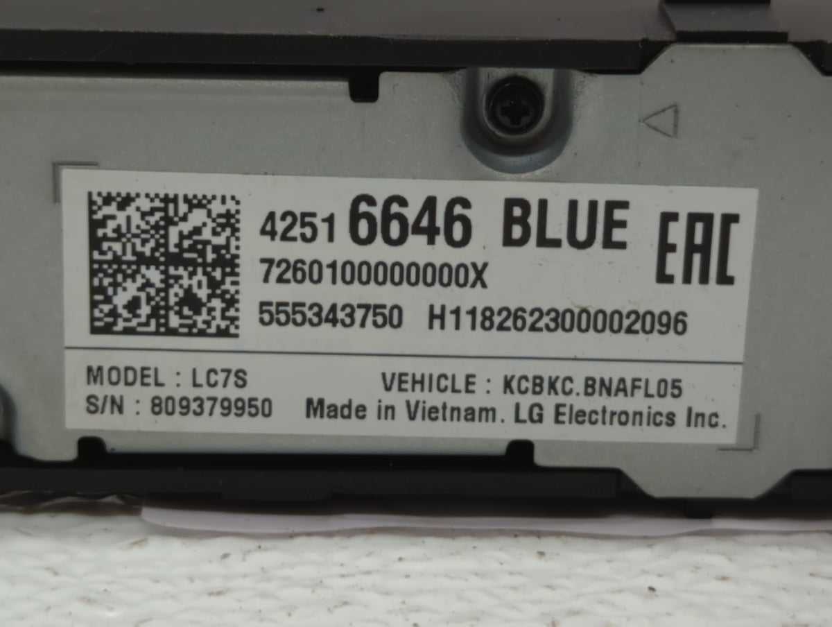 2016-2018 Chevrolet Silverado 1500 Am Fm Cd Player Radio Receiver - Oemusedautoparts1.com