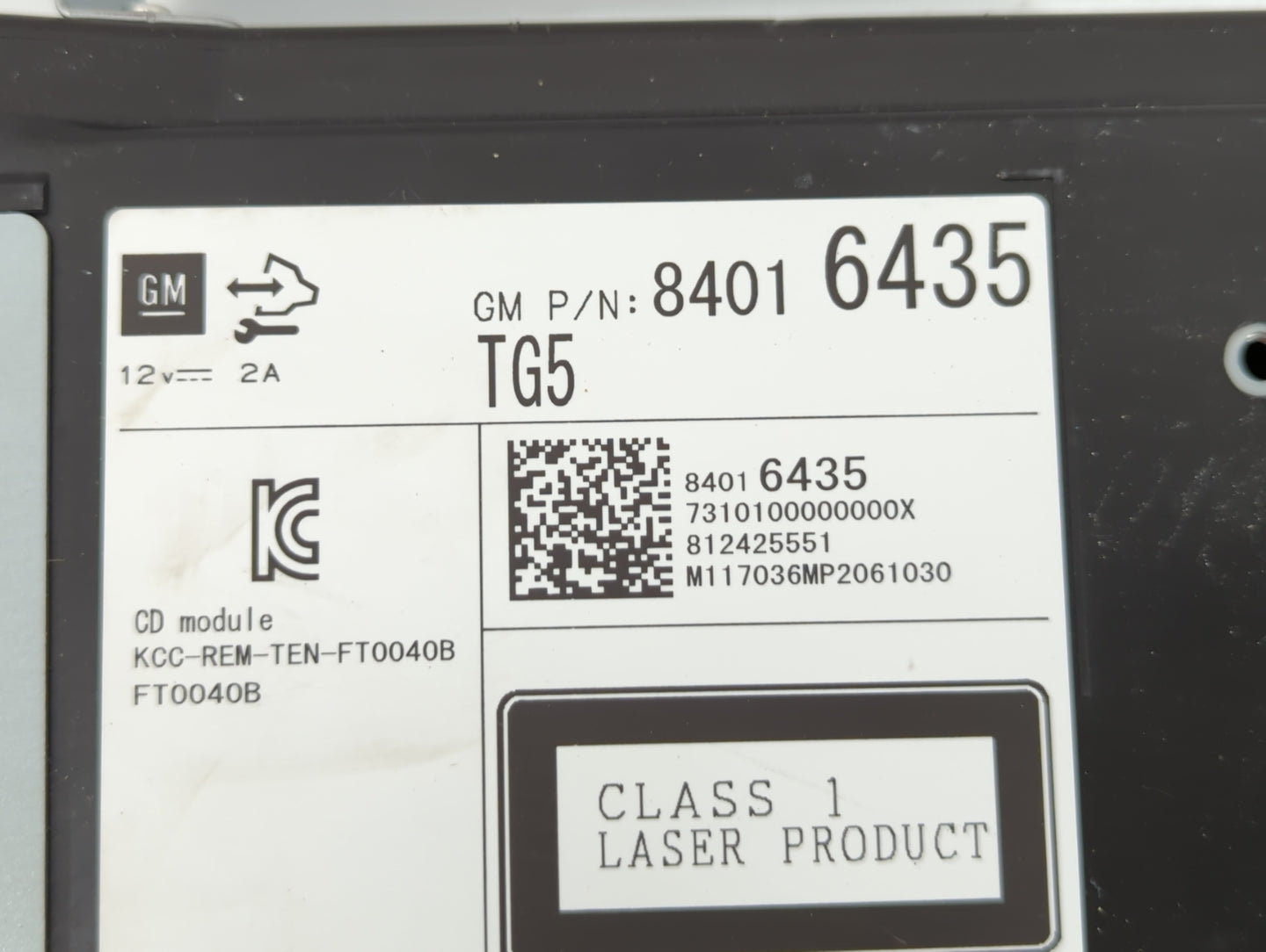 2015-2019 Chevrolet Silverado 1500 Am Fm Cd Player Radio Receiver - Oemusedautoparts1.com