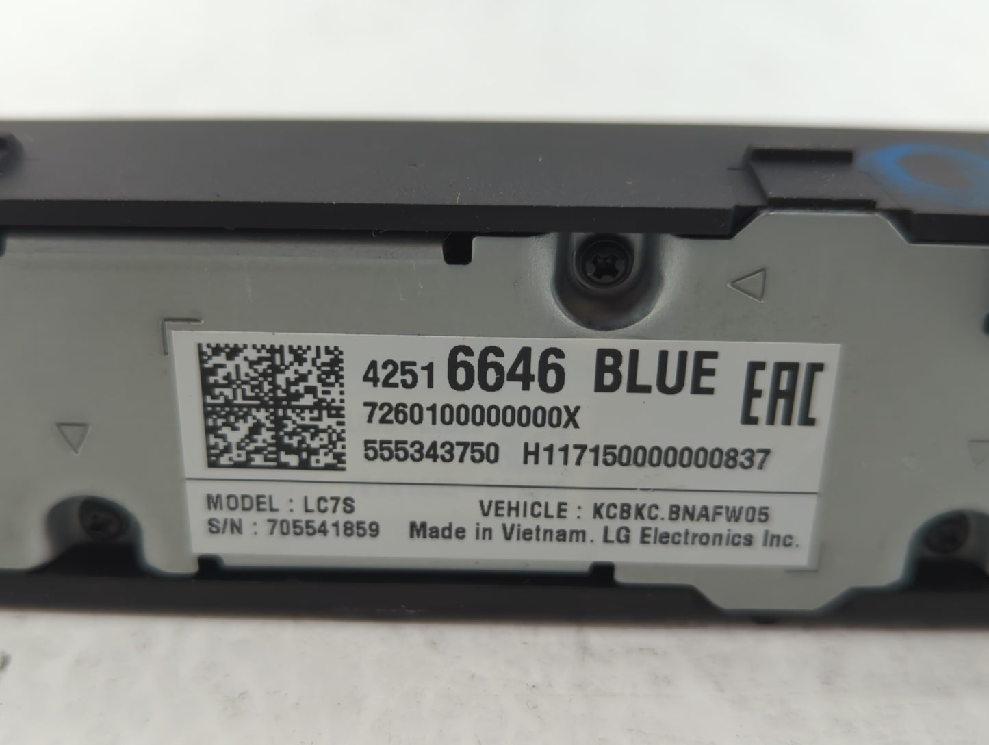 2016-2019 Chevrolet Silverado 1500 Radio AM FM Cd Player Receiver Replacement P/N:42516646 Fits Fits 2016 2017 2018 2019 OEM