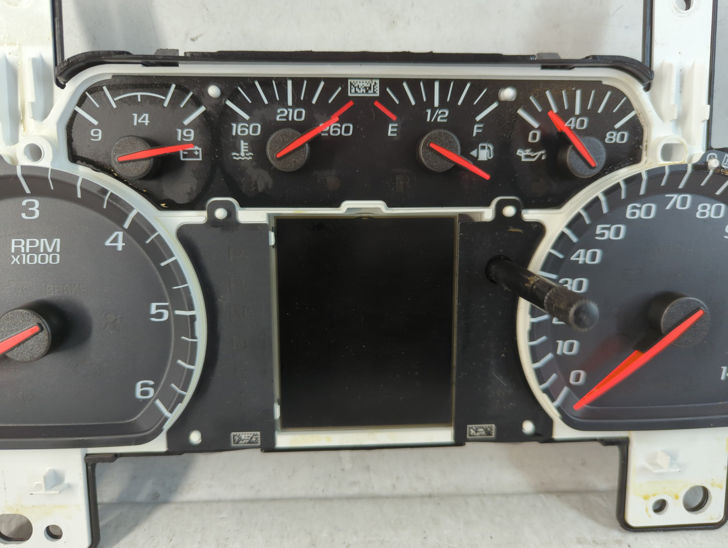 2017 Chevrolet Silverado 1500 Instrument Cluster Speedometer Gauges P/N:84068685 Fits OEM Used Auto Parts - Oemusedautoparts