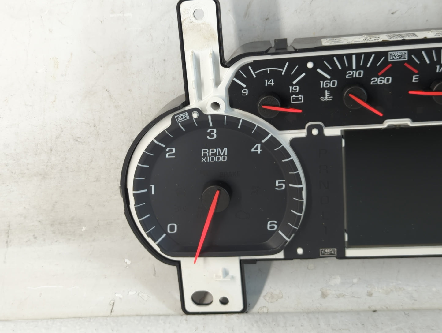 2017 Chevrolet Silverado 1500 Instrument Cluster Speedometer Gauges P/N:84068685 Fits OEM Used Auto Parts - Oemusedautoparts