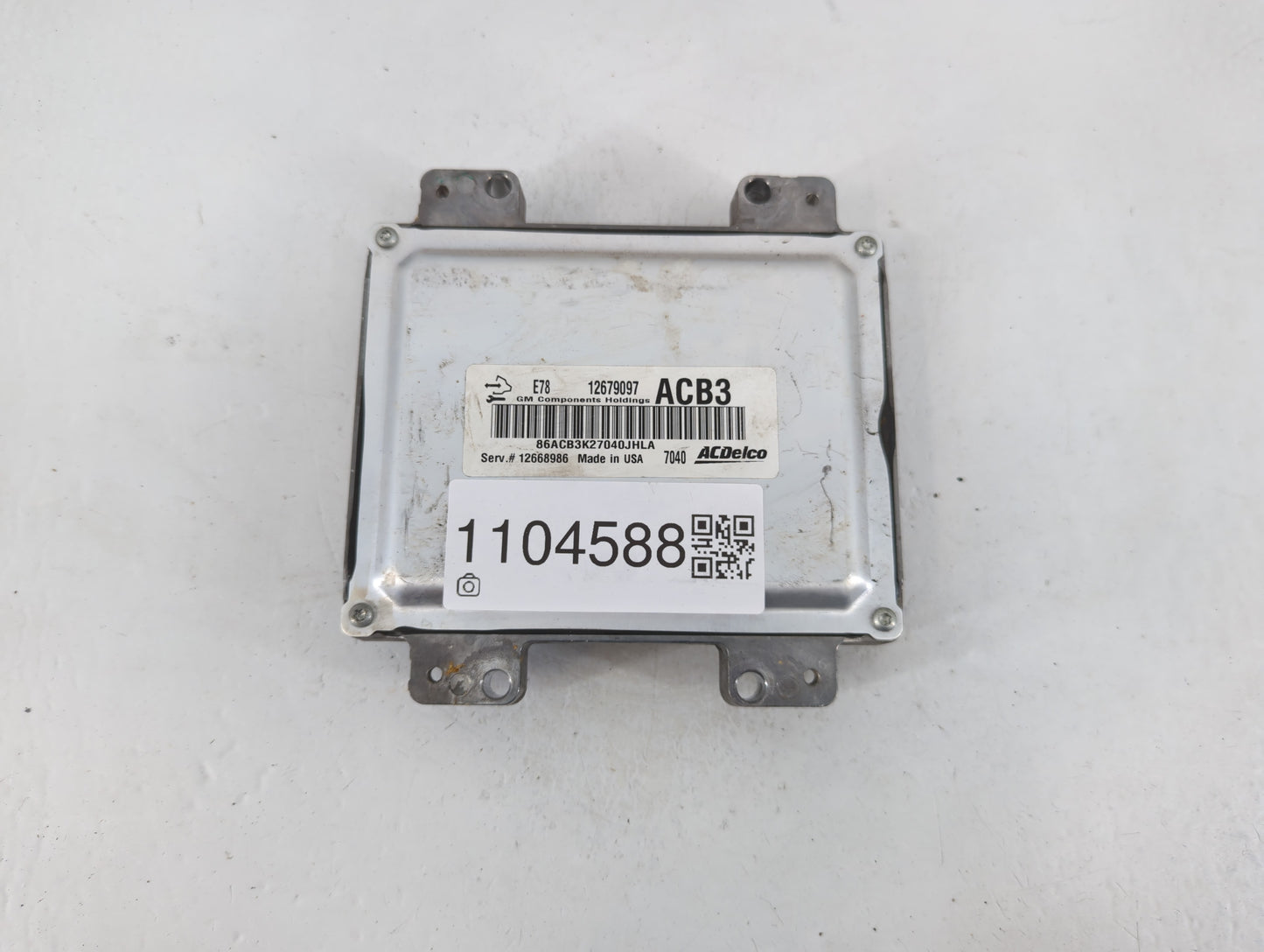 2017-2019 Chevrolet Sonic PCM Engine Control Computer ECU ECM PCU OEM P/N:12679097 Fits Fits 2017 2018 2019 2020 2021 OEM Us
