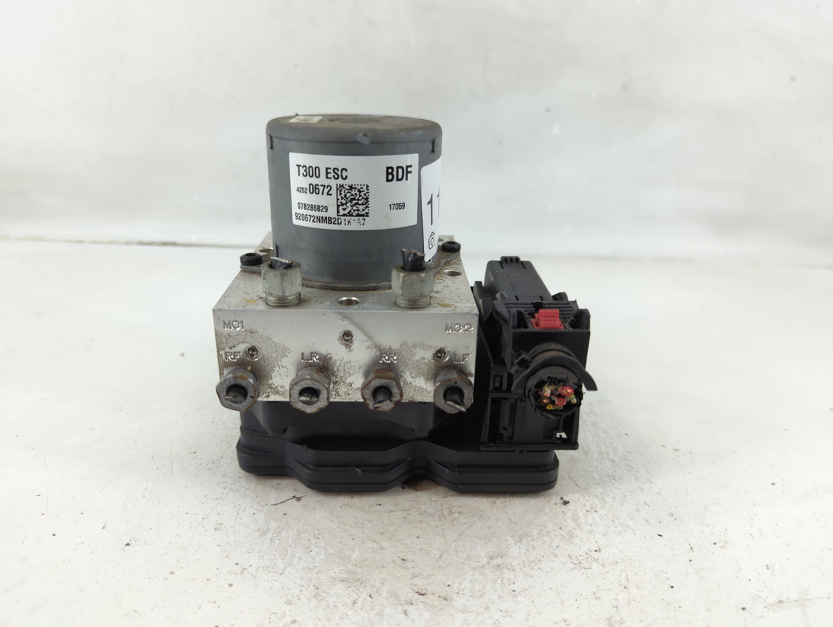 2017-2019 Chevrolet Sonic Anti-Lock Brake ABS Pump Module Actuator OEM P/N:42520672 Fits Fits 2017 2018 2019 OEM Used Auto P
