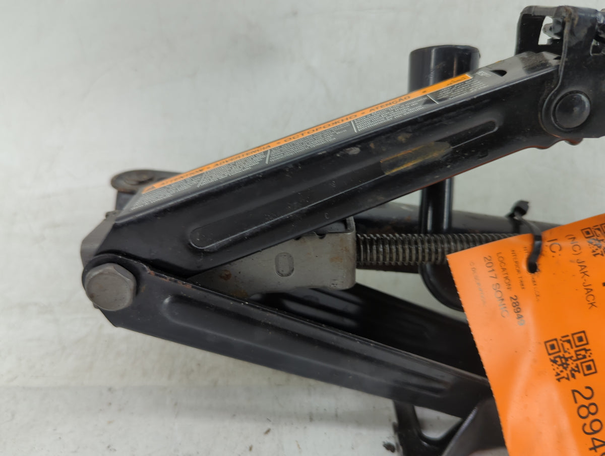 2017 Chevrolet Sonic Spare Scissor Car Jack 1129666 - Oemusedautoparts1.com