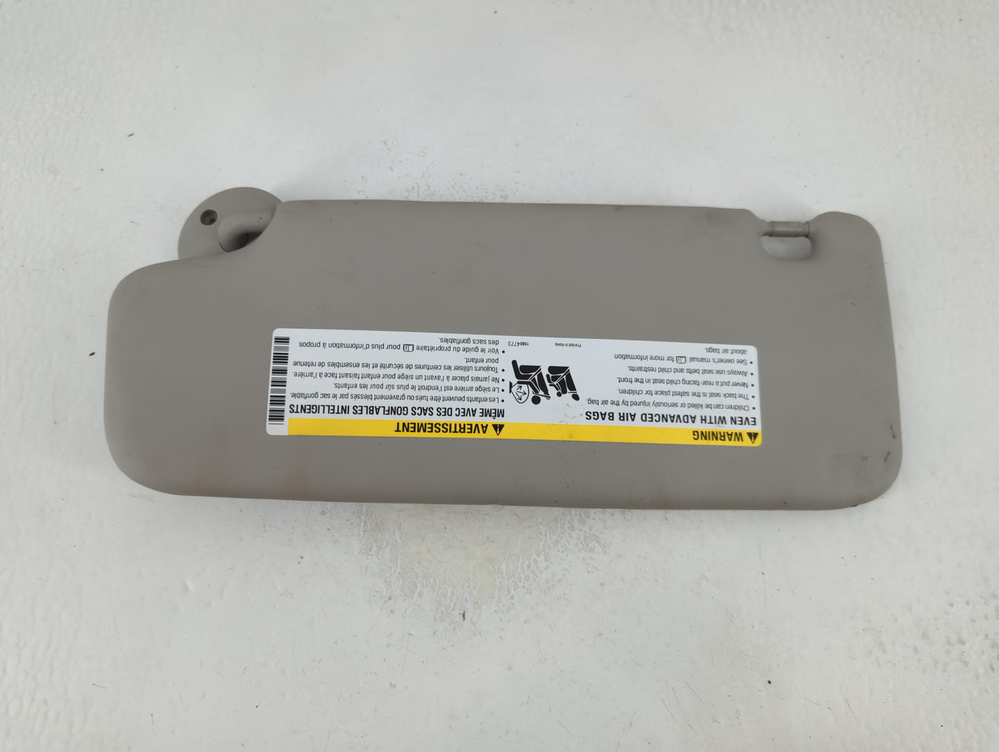 2012-2019 Chevrolet Sonic Sun Visor Shade Replacement Passenger Right Mirror Fits Fits 2012 2013 2014 2015 2016 2017 2018 20