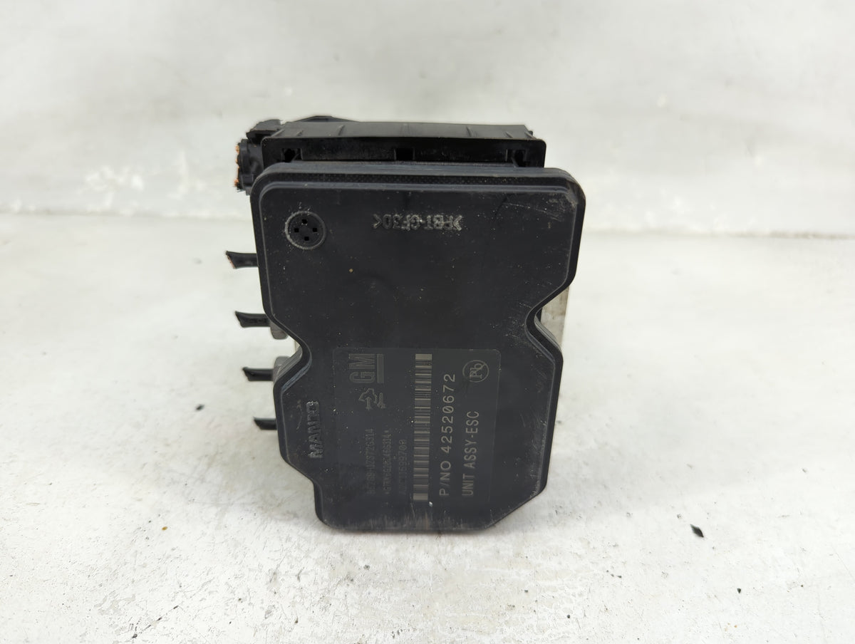 2017-2019 Chevrolet Sonic Anti-Lock Brake ABS Pump Module Actuator OEM P/N:42520672 Fits Fits 2017 2018 2019 OEM Used Auto P