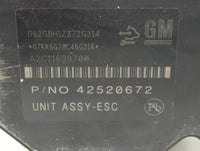 2017-2019 Chevrolet Sonic Anti-Lock Brake ABS Pump Module Actuator OEM P/N:42520672 Fits Fits 2017 2018 2019 OEM Used Auto P