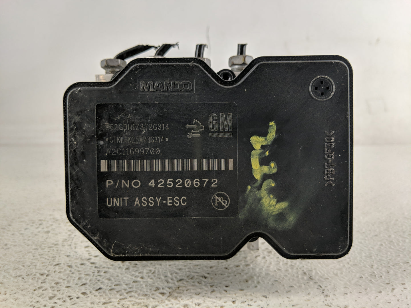 2017-2019 Chevrolet Sonic ABS Pump Control Module Replacement P/N:42520672 Fits Fits 2017 2018 2019 OEM Used Auto Parts - Oe