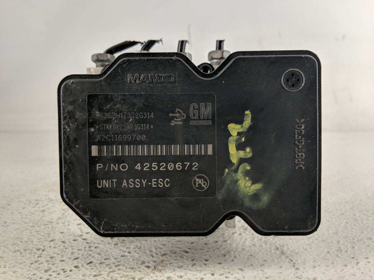 2017-2019 Chevrolet Sonic ABS Pump Control Module Replacement P/N:42520672 Fits Fits 2017 2018 2019 OEM Used Auto Parts - Oe