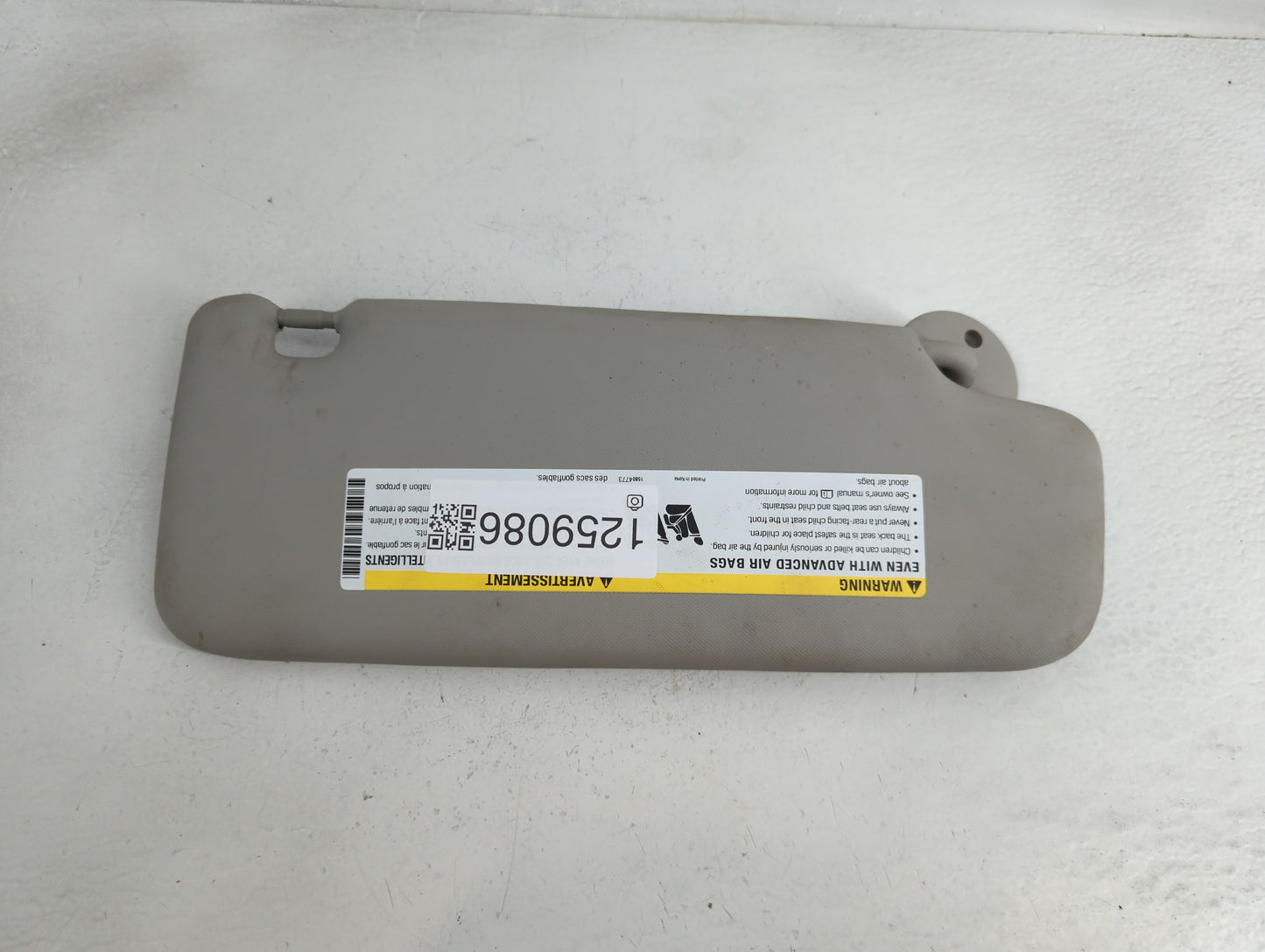 2012-2019 Chevrolet Sonic Sun Visor Shade Replacement Driver Left Mirror Fits Fits 2012 2013 2014 2015 2016 2017 2018 2019 O