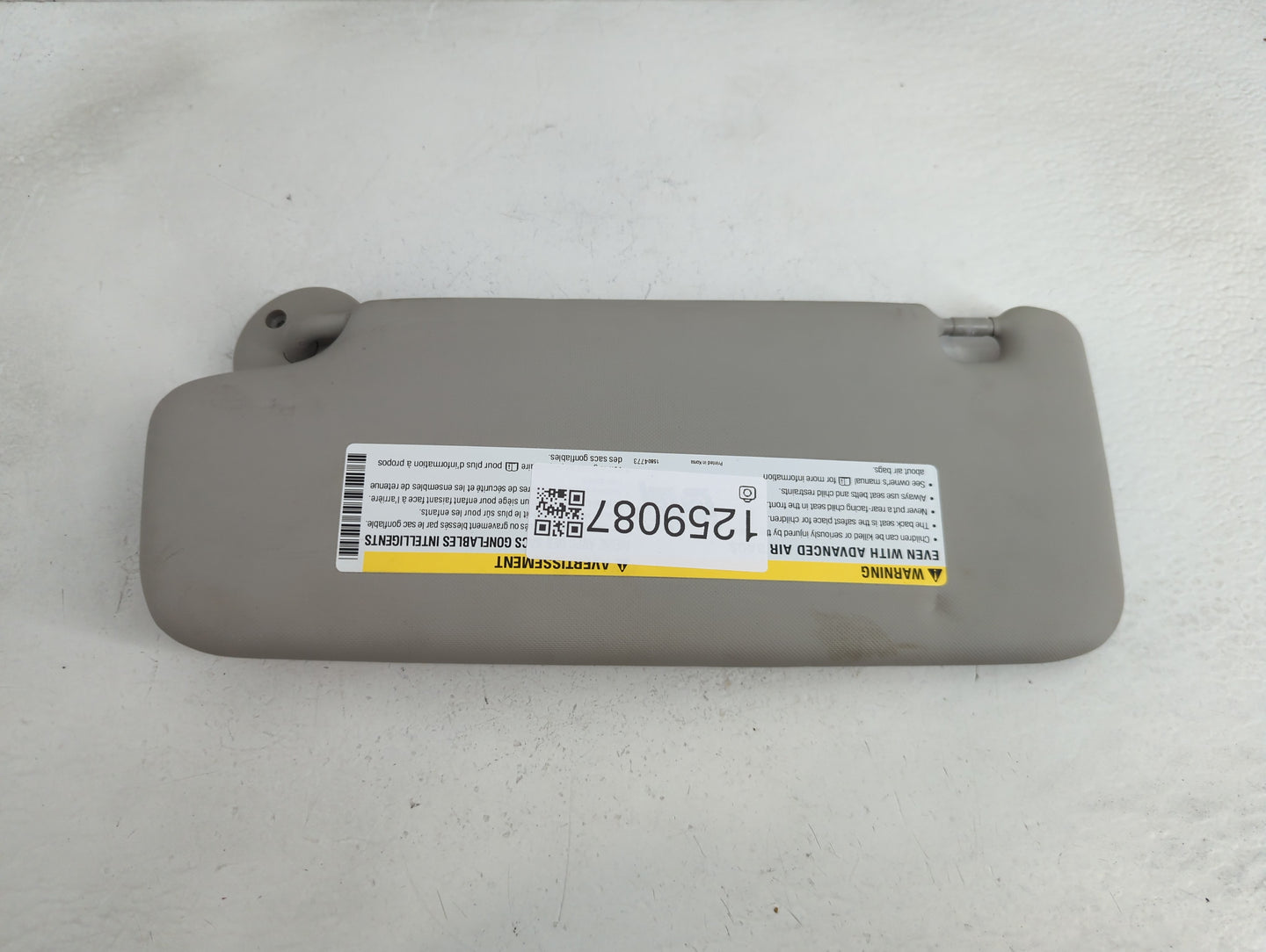 2012-2019 Chevrolet Sonic Sun Visor Shade Replacement Passenger Right Mirror Fits Fits 2012 2013 2014 2015 2016 2017 2018 20