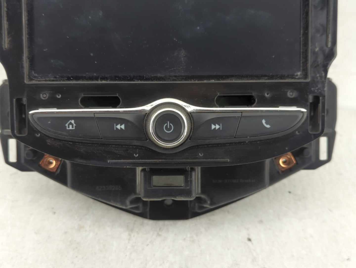 2017 Chevrolet Sonic Radio AM FM Cd Player Receiver Replacement P/N:555343750 Fits OEM Used Auto Parts - Oemusedautoparts1.c