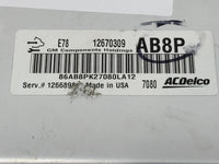 2017-2019 Chevrolet Sonic PCM Engine Control Computer ECU ECM PCU OEM P/N:12670309 Fits Fits 2017 2018 2019 2020 2021 OEM Us