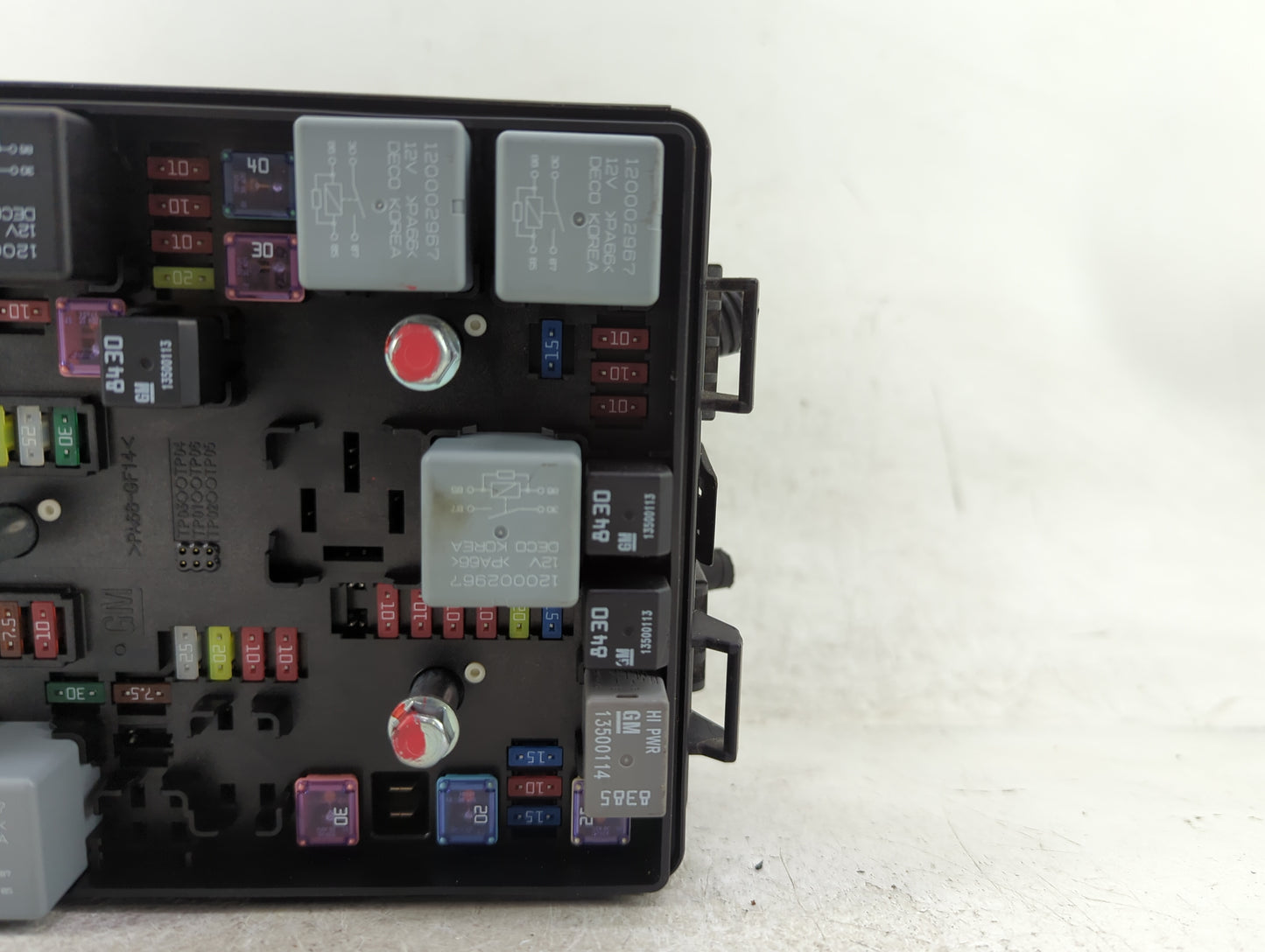 2017-2018 Chevrolet Sonic Fusebox Fuse Box Panel Relay Module P/N:42556512 Fits Fits 2017 2018 OEM Used Auto Parts - Oemused