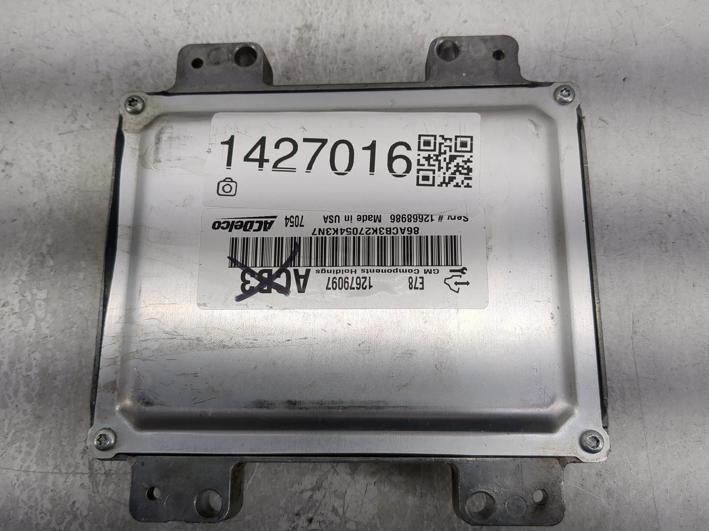 2017-2019 Chevrolet Sonic PCM Engine Control Computer ECU ECM PCU OEM P/N:12668986 12679097 Fits Fits 2017 2018 2019 2020 20