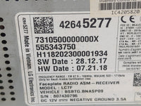 2017 Chevrolet Sonic Radio AM FM Cd Player Receiver Replacement P/N:42645277 7310500000000X, 555343750 Fits Fits 2018 2019 2