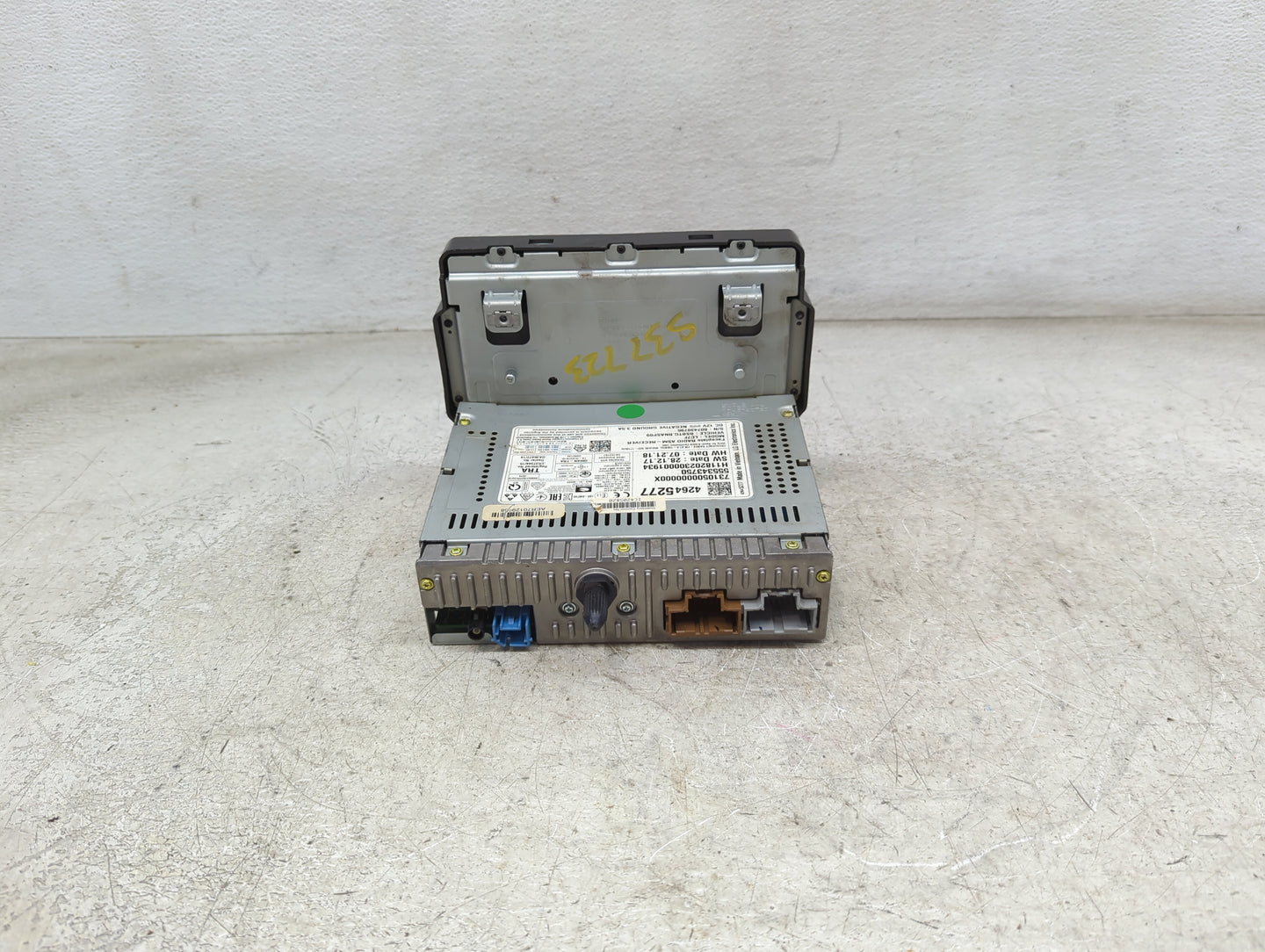 2017 Chevrolet Sonic Radio AM FM Cd Player Receiver Replacement P/N:42645277 7310500000000X, 555343750 Fits Fits 2018 2019 2