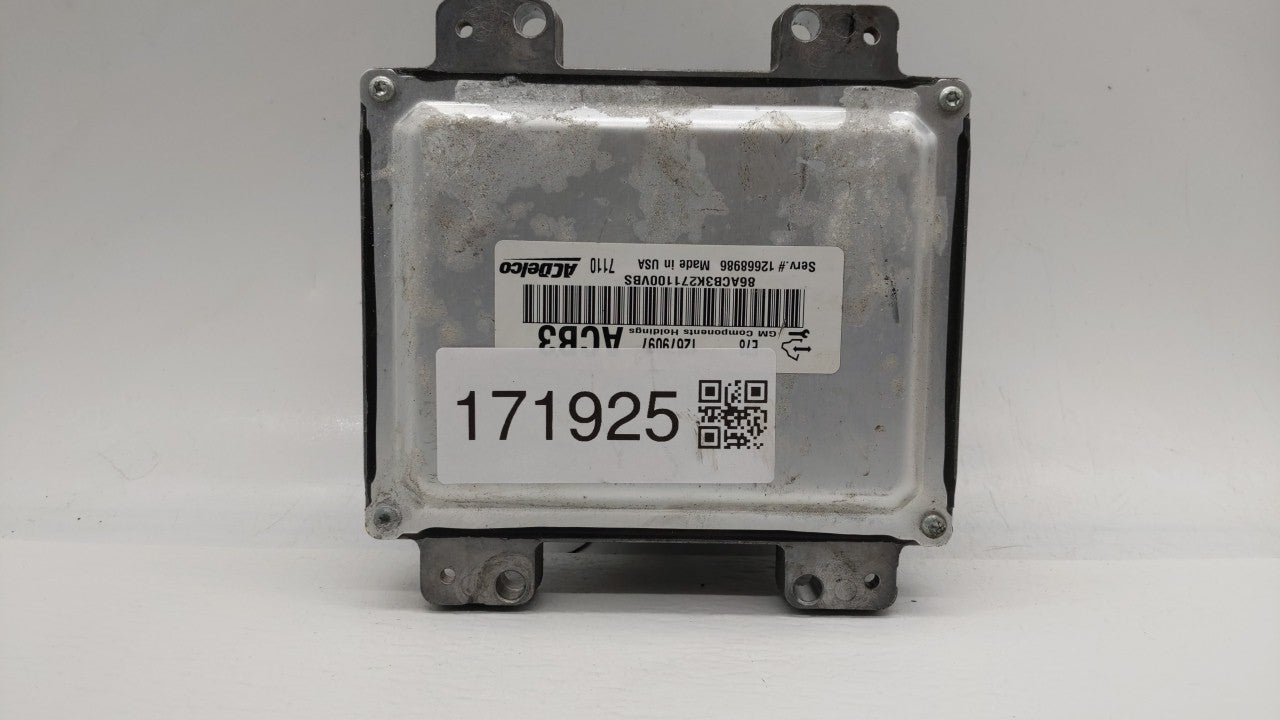 2017-2018 Chevrolet Sonic PCM Engine Control Computer ECU ECM PCU OEM P/N:12679097 12670309, 12695536 Fits Fits 2017 2018 20