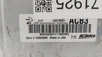 2017-2018 Chevrolet Sonic PCM Engine Control Computer ECU ECM PCU OEM P/N:12679097 12670309, 12695536 Fits Fits 2017 2018 20