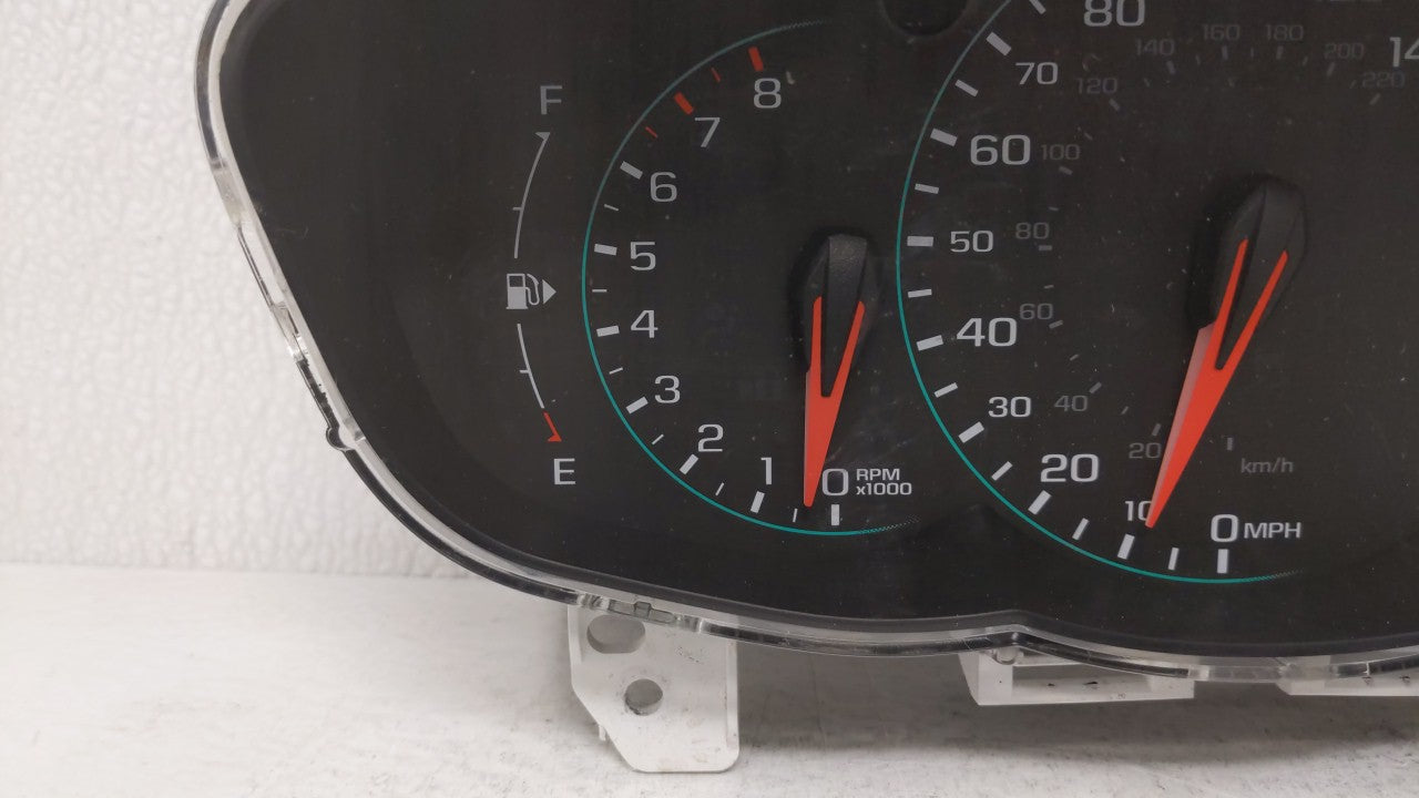 2017-2018 Chevrolet Sonic Instrument Cluster Speedometer Gauges P/N:42693977 42574339, 42527220 Fits Fits 2017 2018 OEM Used
