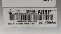 2017-2018 Chevrolet Sonic PCM Engine Control Computer ECU ECM PCU OEM P/N:12685776 12668986, 12692201 Fits Fits 2017 2018 20