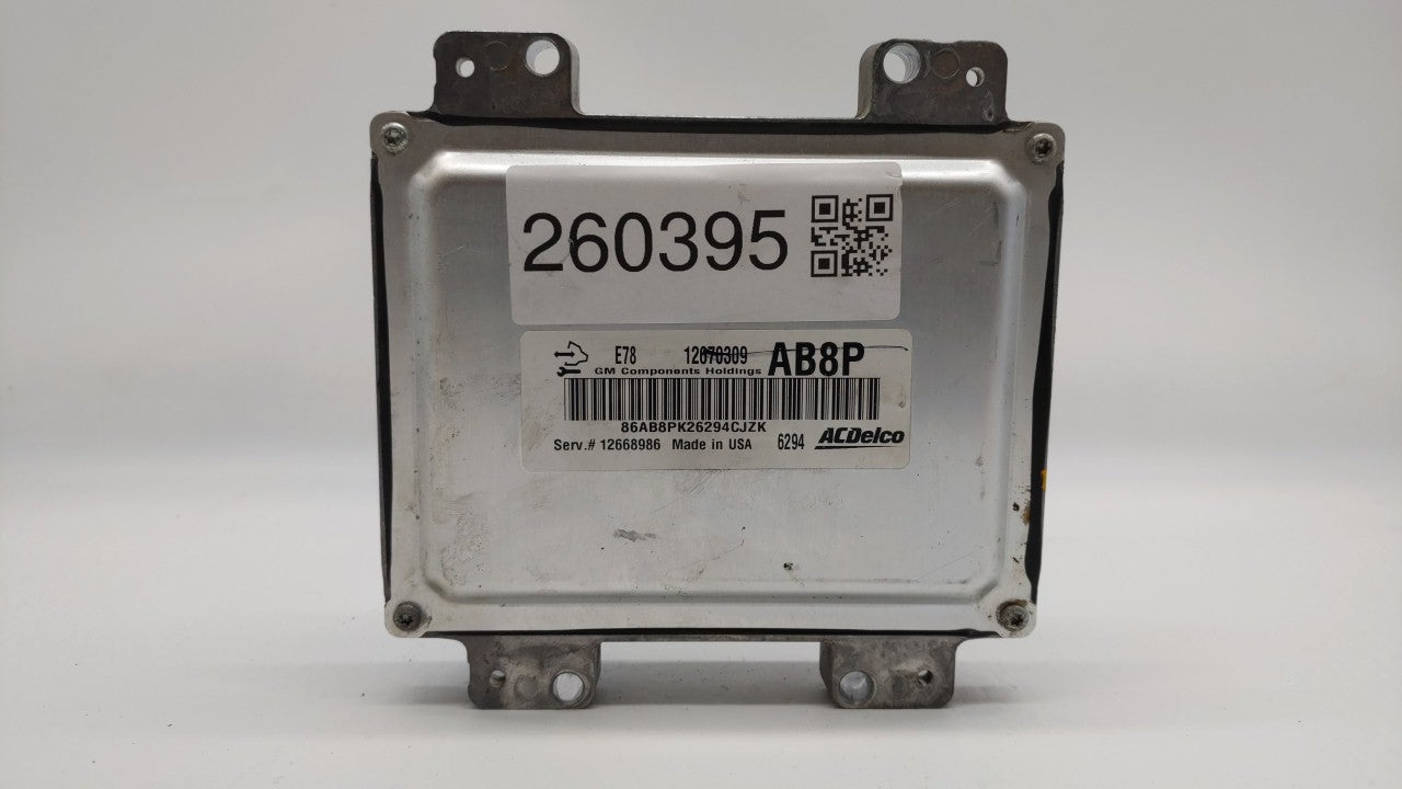 2017-2018 Chevrolet Sonic PCM Engine Control Computer ECU ECM PCU OEM P/N:12685776 12668986, 12692201 Fits Fits 2017 2018 20