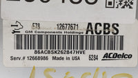 2017-2018 Chevrolet Sonic PCM Engine Control Computer ECU ECM PCU OEM P/N:12685776 12668986, 12692201 Fits Fits 2017 2018 20