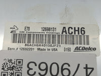 2017-2019 Chevrolet Sonic PCM Engine Control Computer ECU ECM PCU OEM P/N:12668986 12677671 Fits Fits 2017 2018 2019 2020 20