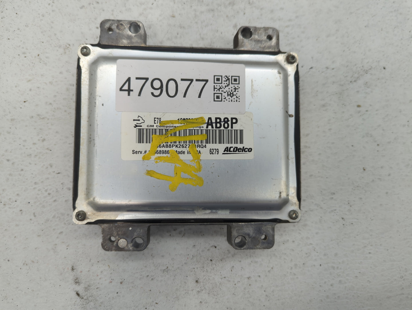 2017-2019 Chevrolet Sonic PCM Engine Control Computer ECU ECM PCU OEM P/N:12668986 12677671 Fits Fits 2017 2018 2019 2020 20